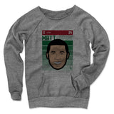 Womens Maniac Sweatshirt Gray