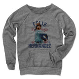 Womens Maniac Sweatshirt Gray