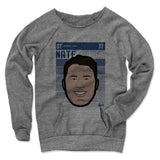 Womens Maniac Sweatshirt Gray