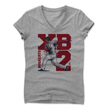 Womens Women's V-Neck Athletic Gray