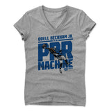 Womens Women's V-Neck Athletic Gray