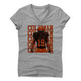 Womens Women's V-Neck Athletic Gray