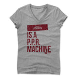 Womens Women's V-Neck Athletic Gray