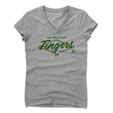 Womens Women's V-Neck Athletic Gray