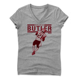 Womens Women's V-Neck Athletic Gray