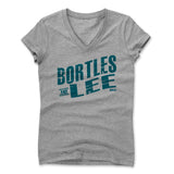 Womens Women's V-Neck Athletic Gray