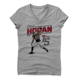 Womens Women's V-Neck Athletic Gray