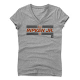 Womens Women's V-Neck Athletic Gray