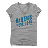 Womens Women's V-Neck Athletic Gray
