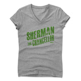 Womens Women's V-Neck Athletic Gray