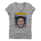 Womens Women's V-Neck Athletic Gray