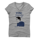 Womens Women's V-Neck Athletic Gray
