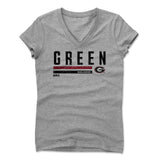 Womens Women's V-Neck Athletic Gray