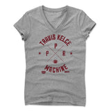 Womens Women's V-Neck Athletic Gray