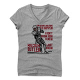 Womens Women's V-Neck Athletic Gray
