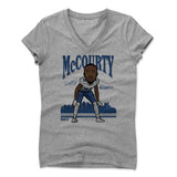 Womens Women's V-Neck Athletic Gray