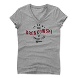 Womens Women's V-Neck Athletic Gray
