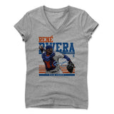 Womens Women's V-Neck Athletic Gray