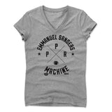 Womens Women's V-Neck Athletic Gray