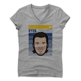 Womens Women's V-Neck Athletic Gray
