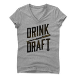 Womens Women's V-Neck Athletic Gray
