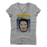 Womens Women's V-Neck Athletic Gray
