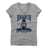 Womens Women's V-Neck Athletic Gray