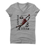 Womens Women's V-Neck Athletic Gray
