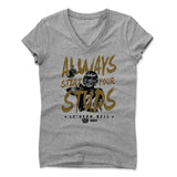 Womens Women's V-Neck Athletic Gray