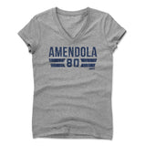Womens Women's V-Neck Athletic Gray