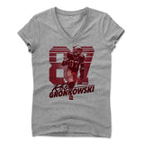 Womens Women's V-Neck Athletic Gray