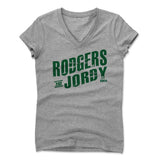 Womens Women's V-Neck Athletic Gray