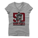Womens Women's V-Neck Athletic Gray
