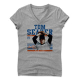 Womens Women's V-Neck Athletic Gray
