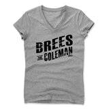 Womens Women's V-Neck Athletic Gray