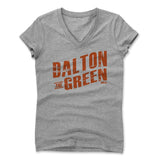 Womens Women's V-Neck Athletic Gray