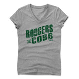 Womens Women's V-Neck Athletic Gray