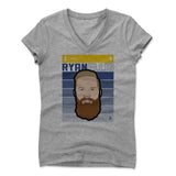 Womens Women's V-Neck Athletic Gray