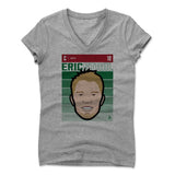 Womens Women's V-Neck Athletic Gray