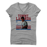Womens Women's V-Neck Athletic Gray