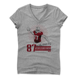 Womens Women's V-Neck Athletic Gray