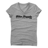 Womens Women's V-Neck Athletic Gray