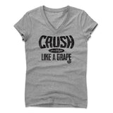 Womens Women's V-Neck Athletic Gray
