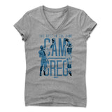 Womens Women's V-Neck Athletic Gray