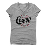 Womens Women's V-Neck Athletic Gray