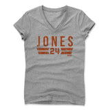Womens Women's V-Neck Athletic Gray