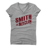 Womens Women's V-Neck Athletic Gray