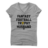Womens Women's V-Neck Athletic Gray