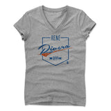 Womens Women's V-Neck Athletic Gray