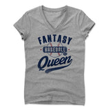 Womens Women's V-Neck Athletic Gray
